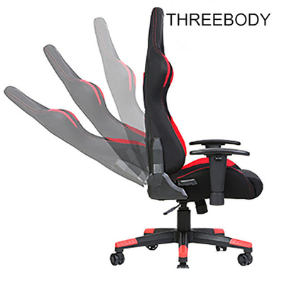 Custom Gaming Chair Under 100 , Red And Black Comfortable Office Chair For Gaming
