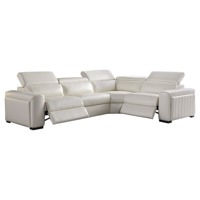 MINBO Customized High-End First-Layer Cowhide Electric Functional Living Room Sofa (130*130*130cm)