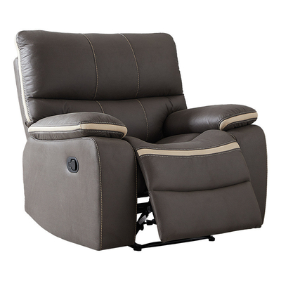Louis Denny Simple Leisure Multifunctional Genuine Leather Electric Recliner Lazy Living Room Sofa