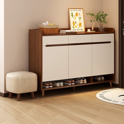 2024 Hot Style All-In-One Large-Capacity Wall Locker Storage Shoe Cabinet For Home Entrance, Elevator Aisle